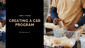 Jenny Lesser Creating a CSR Program-min